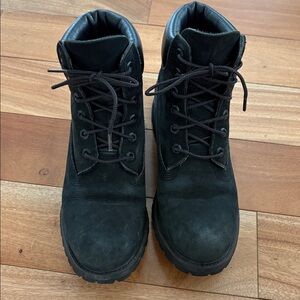Black Timberland Boots